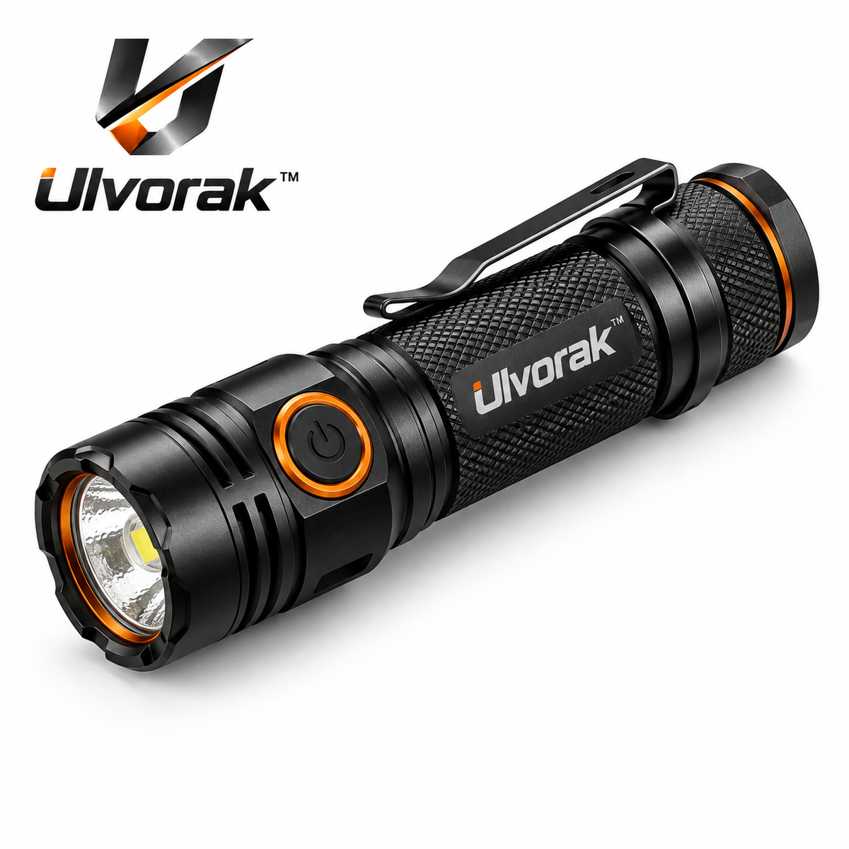 Ulvorak™ PocketBeam Mini Flashlight – Compact Rechargeable LED Light for Home, Outdoor, Emergency & Everyday Carry