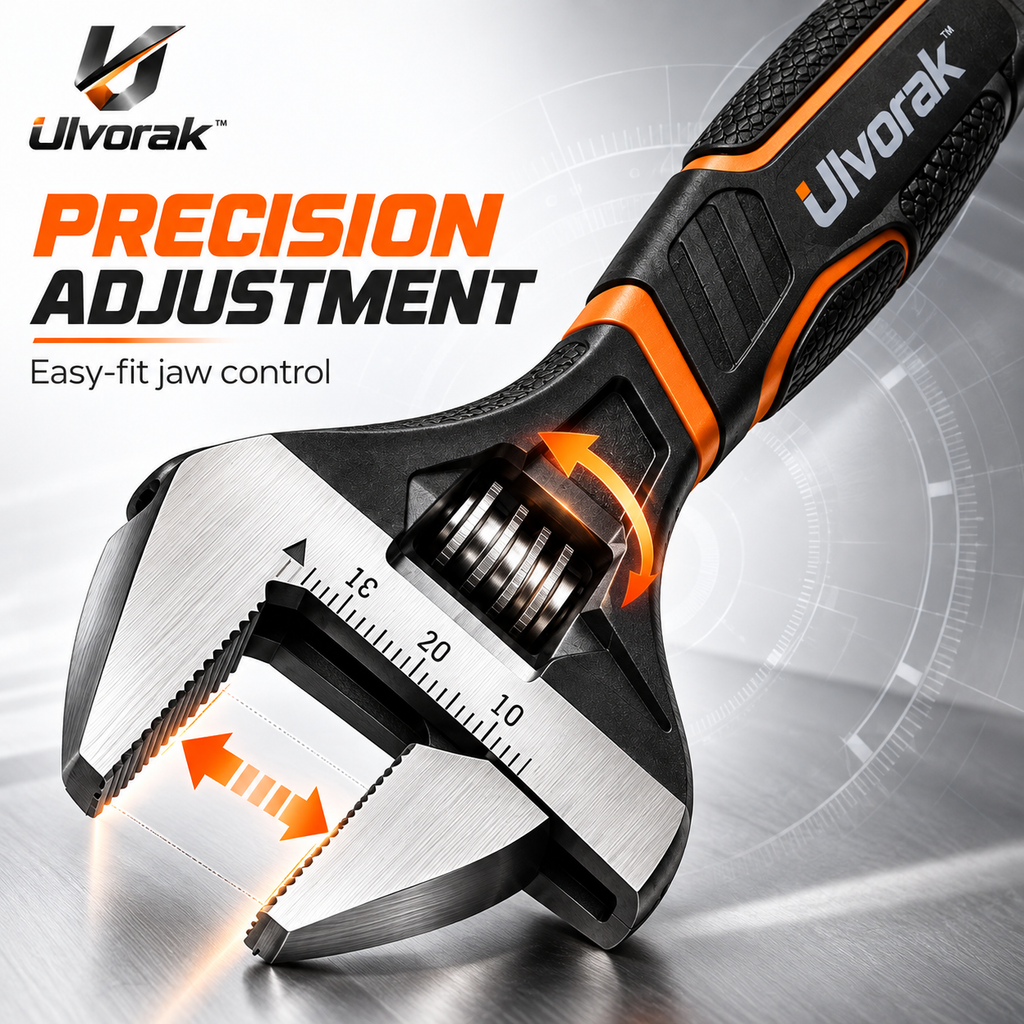 Ulvorak™ FlexReach Magnetic Pickup Tool – Extendable Magnetic Retriever for Lost Screws, Bolts, Nuts & Small Metal Parts