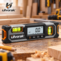 Ulvorak™ ProLevel Digital Level Tool – Electronic Angle Finder with LCD Display for Home Improvement, Construction & DIY Projects