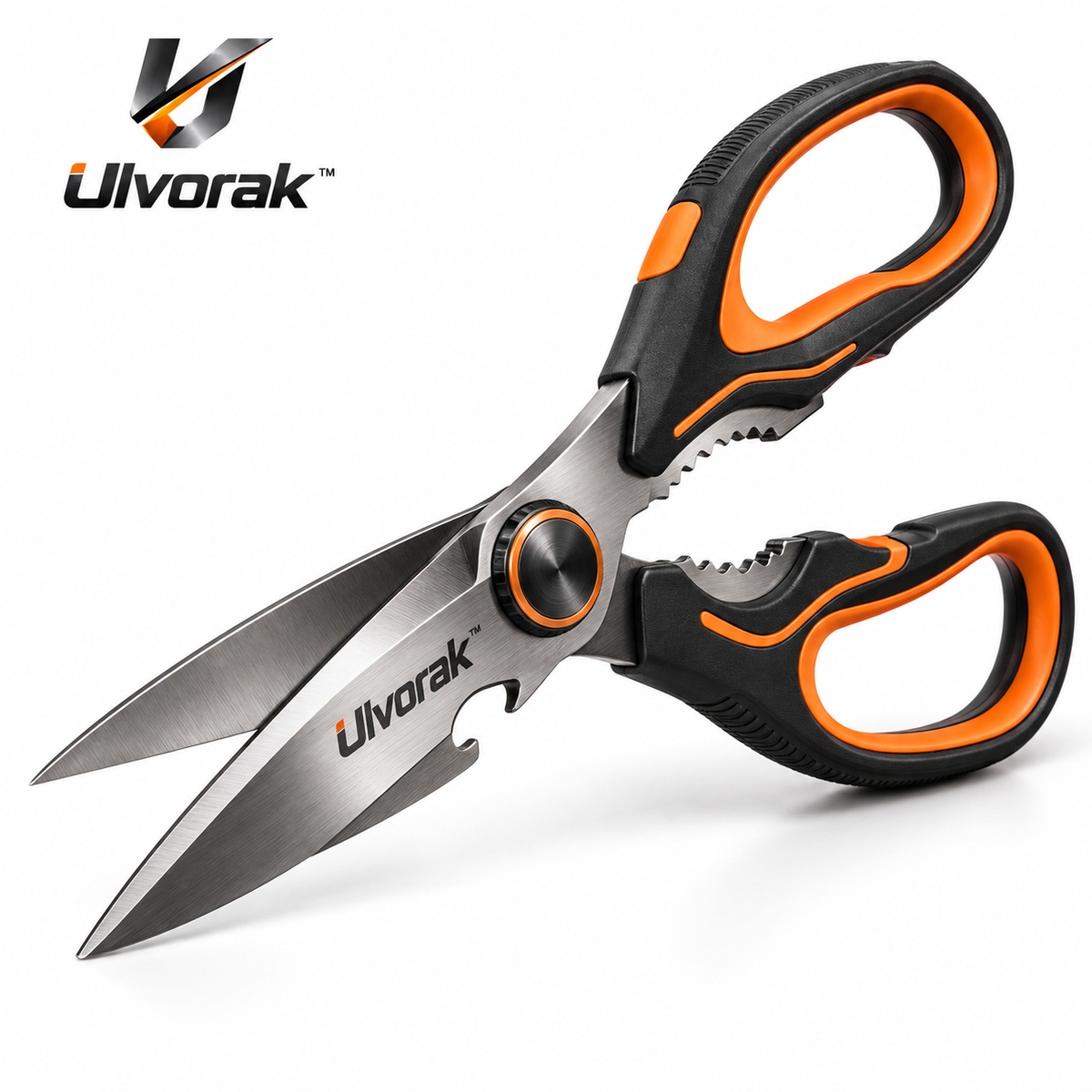 Ulvorak™ MultiCut Utility Scissors – Heavy-Duty Multi-Purpose Cutting Tool for Home, Kitchen, Workshop & Everyday Tasks