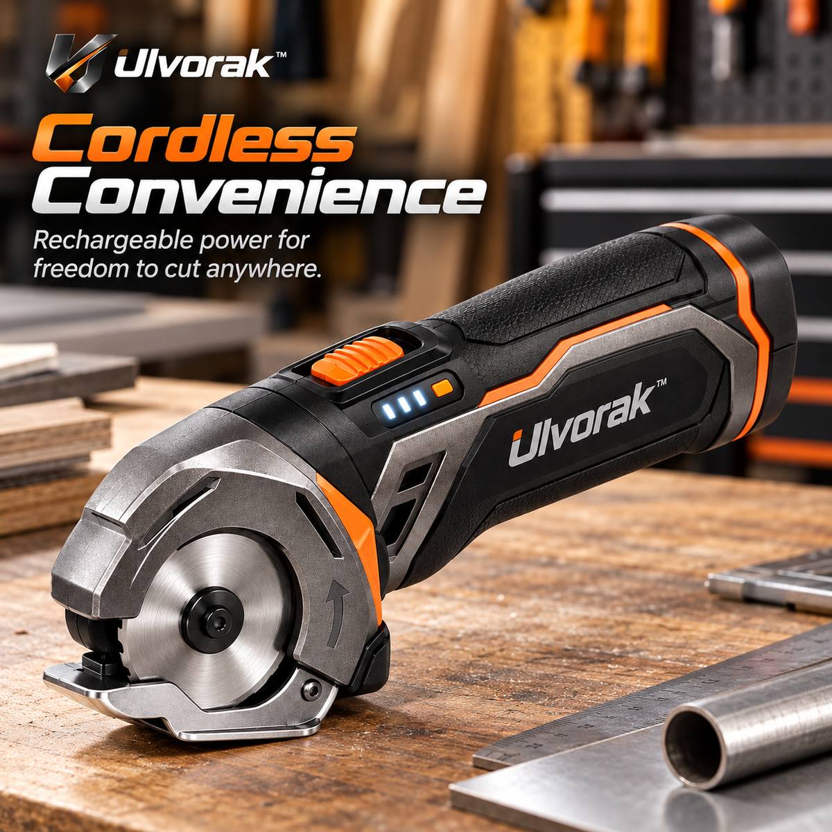 Ulvorak™ MiniCut Electric Cutter – Compact Rechargeable Cutting Tool for Cardboard, Fabric, Packaging & Everyday DIY Projects
